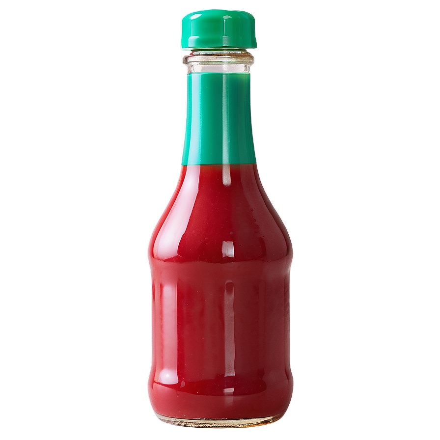 Glass Ketchup Bottle Png Ttp PNG Image