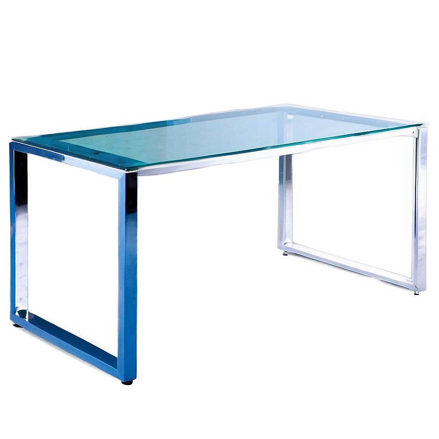 Glass Office Desk Png 06262024 PNG Image