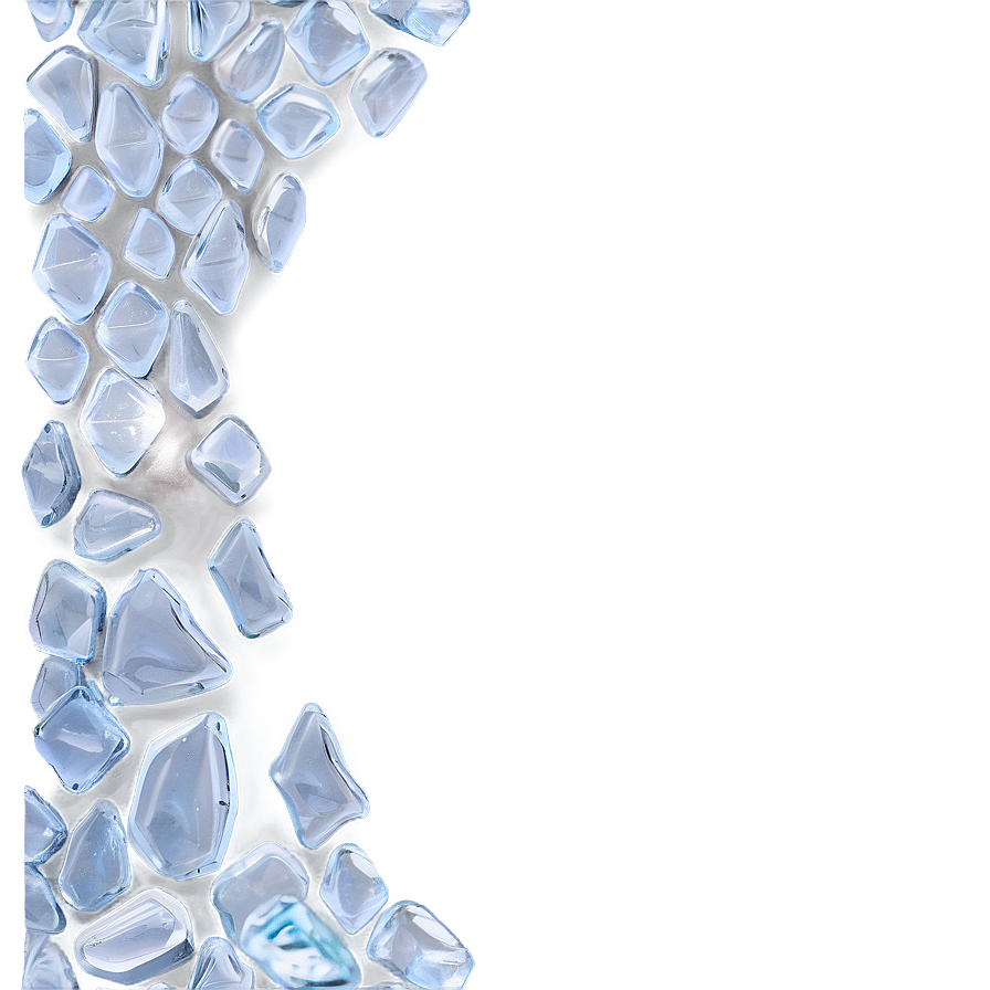 Glass Shards Border Png Gvg PNG Image