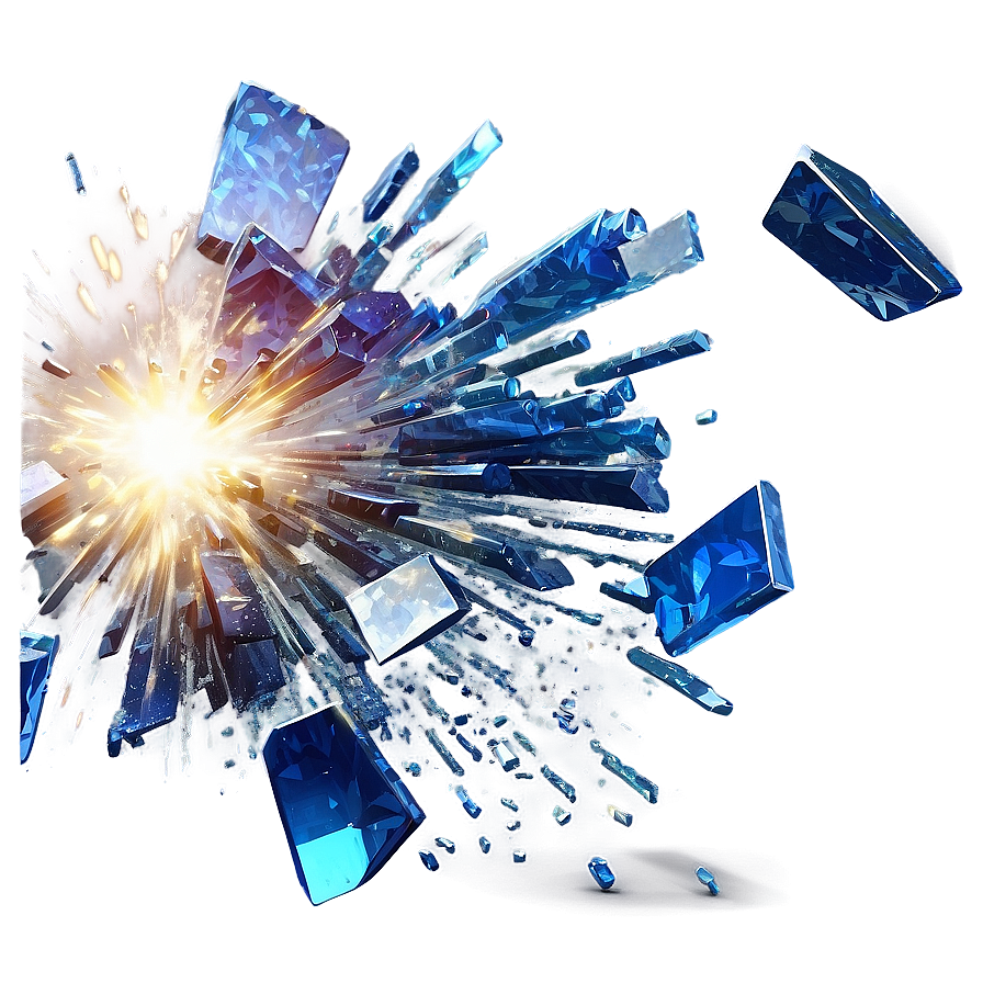 Glass Shards Explosion Png 06212024 PNG Image