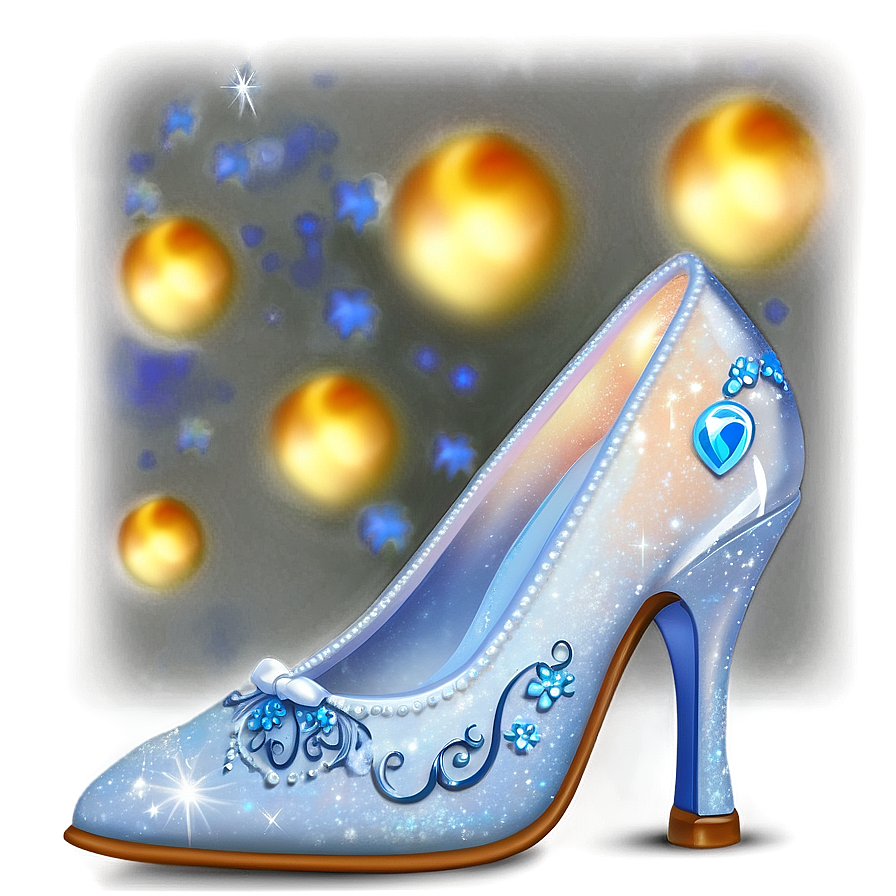 Glass Slipper In Moonlight Png 06132024 PNG Image