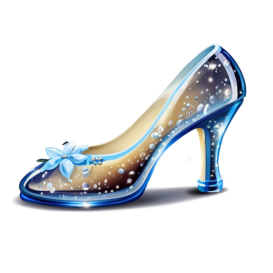 Glass Slipper With Sparkles Png Lqo71 PNG Image