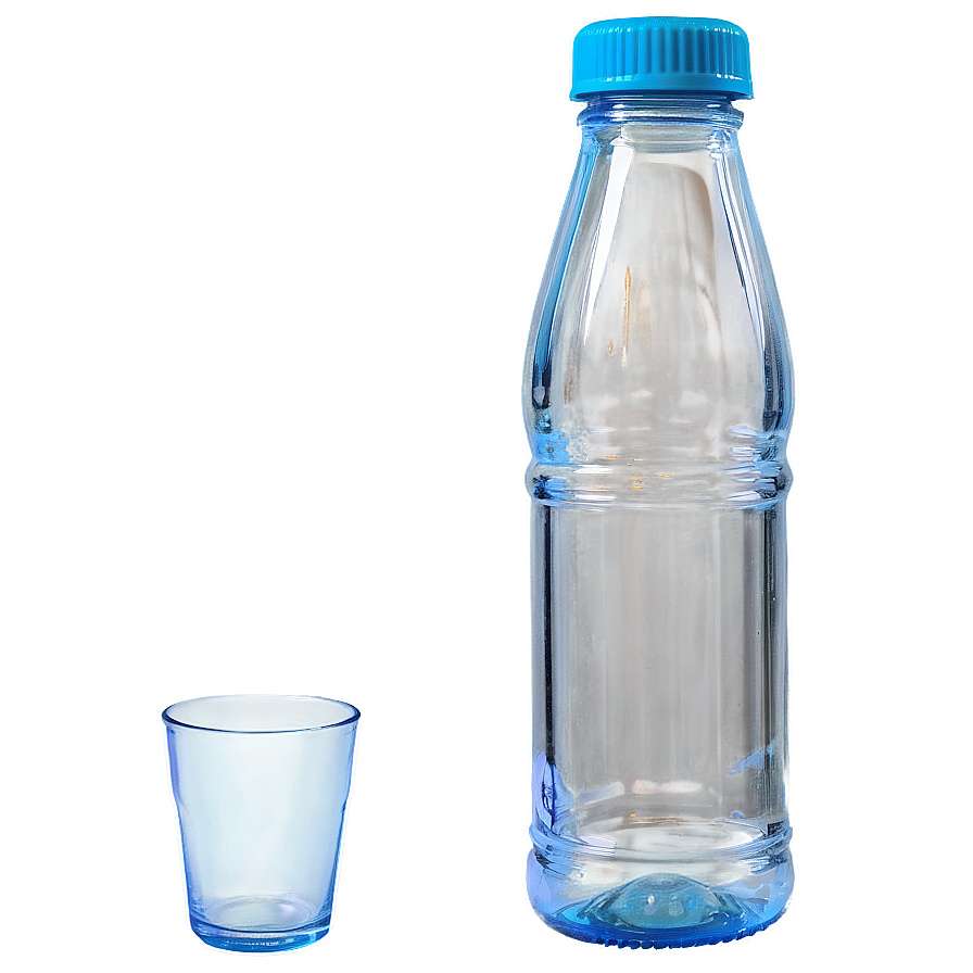 Glass Water Bottle Png Fcv89 PNG Image