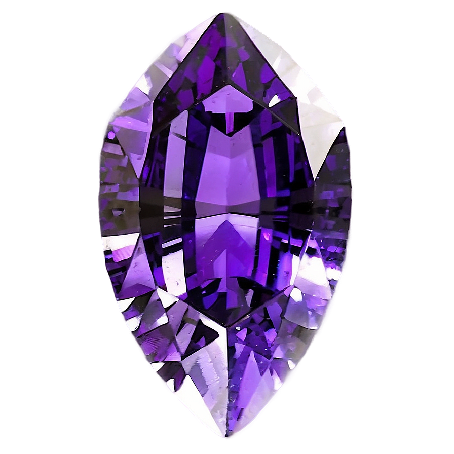 Gleaming Amethyst Gem Png Dwg50 PNG Image