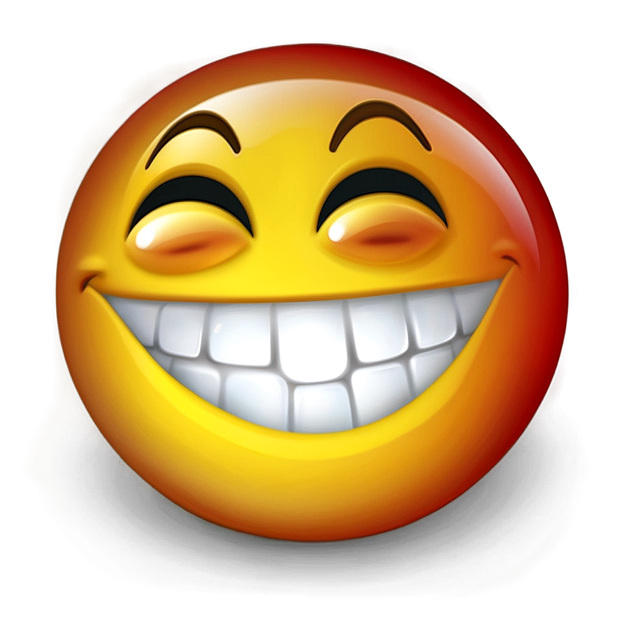 Gleaming Laughter Emoji Png Rbp90 PNG Image