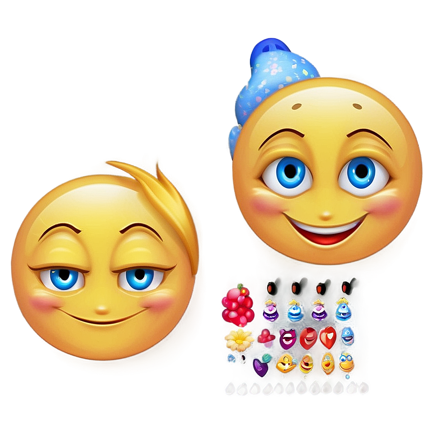 Gleeful Emoji Expression Png 27 PNG Image