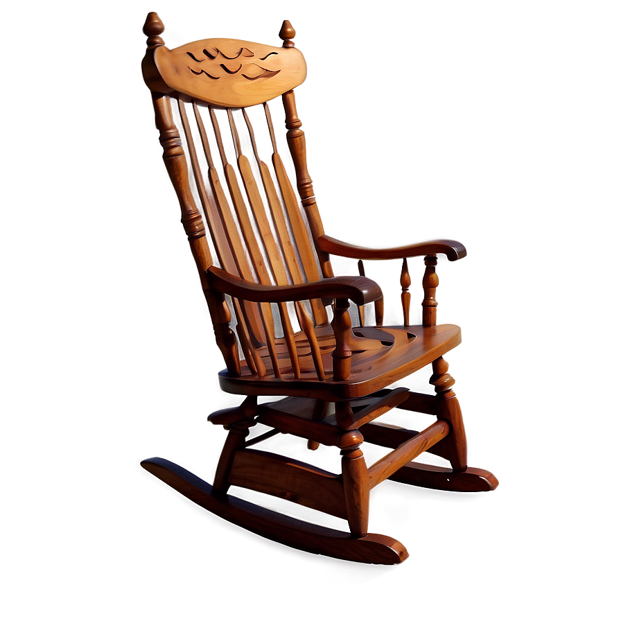 Glider Rocking Chair Png 06122024 PNG Image