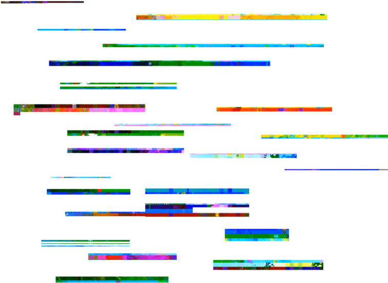 Glitched Image Distortion PNG Image