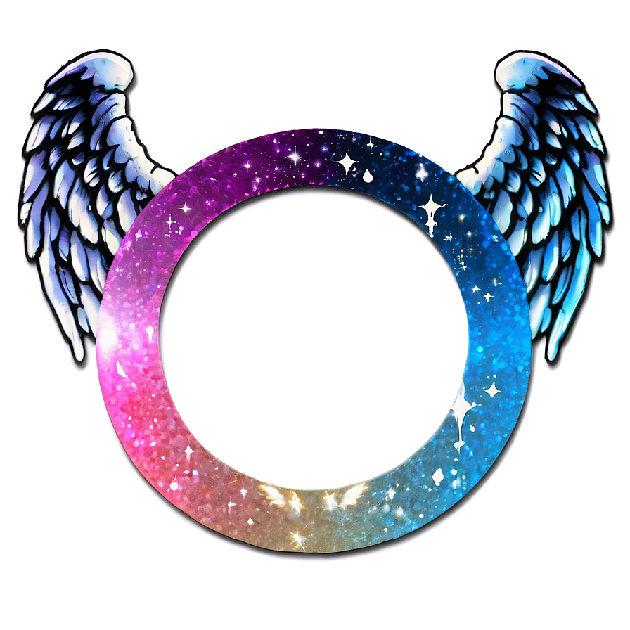 Glitter Angel Halo Png 05032024 PNG Image