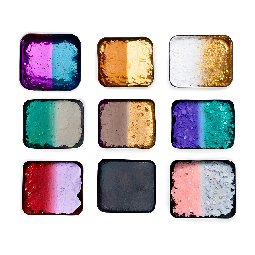 Glitter Art Palette Png 93 PNG Image