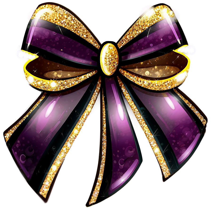 Glitter Bow Png 34 PNG Image