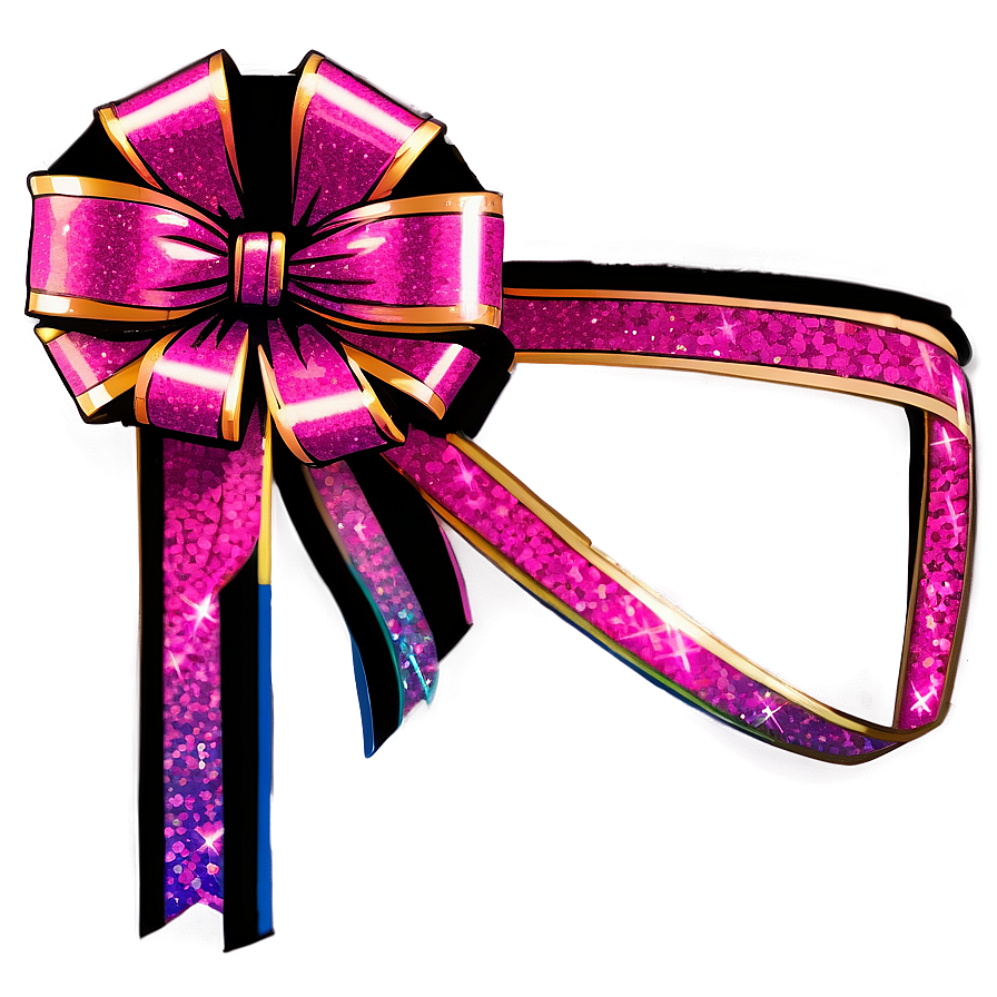 Glitter Bow Png 73 PNG Image