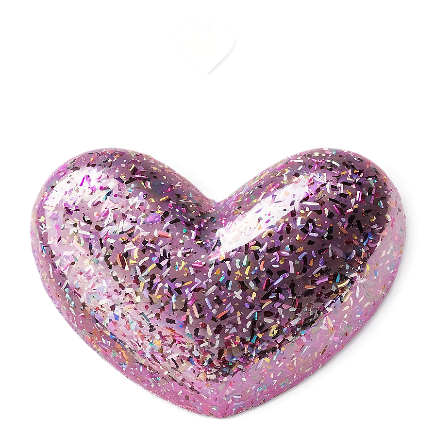 Glitter Candy Heart Png Wlf7 PNG Image