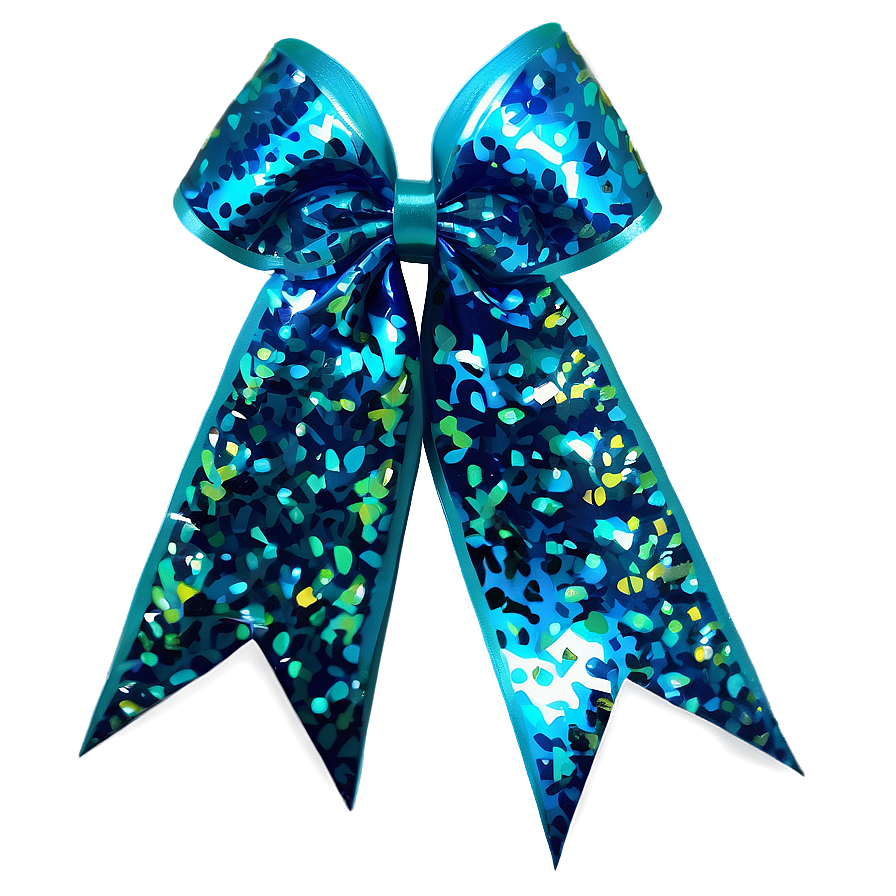 Glitter Cheer Bow Png 5 PNG Image