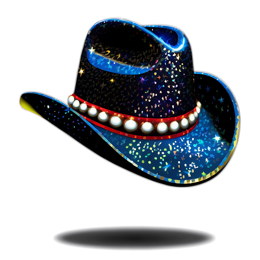 Glitter Cowboy Hat Transparent Png Mth PNG Image