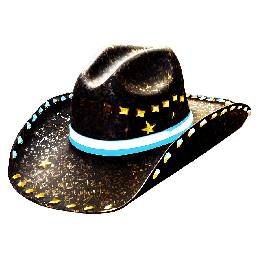 Glitter Cowgirl Hat Png Xnc PNG Image