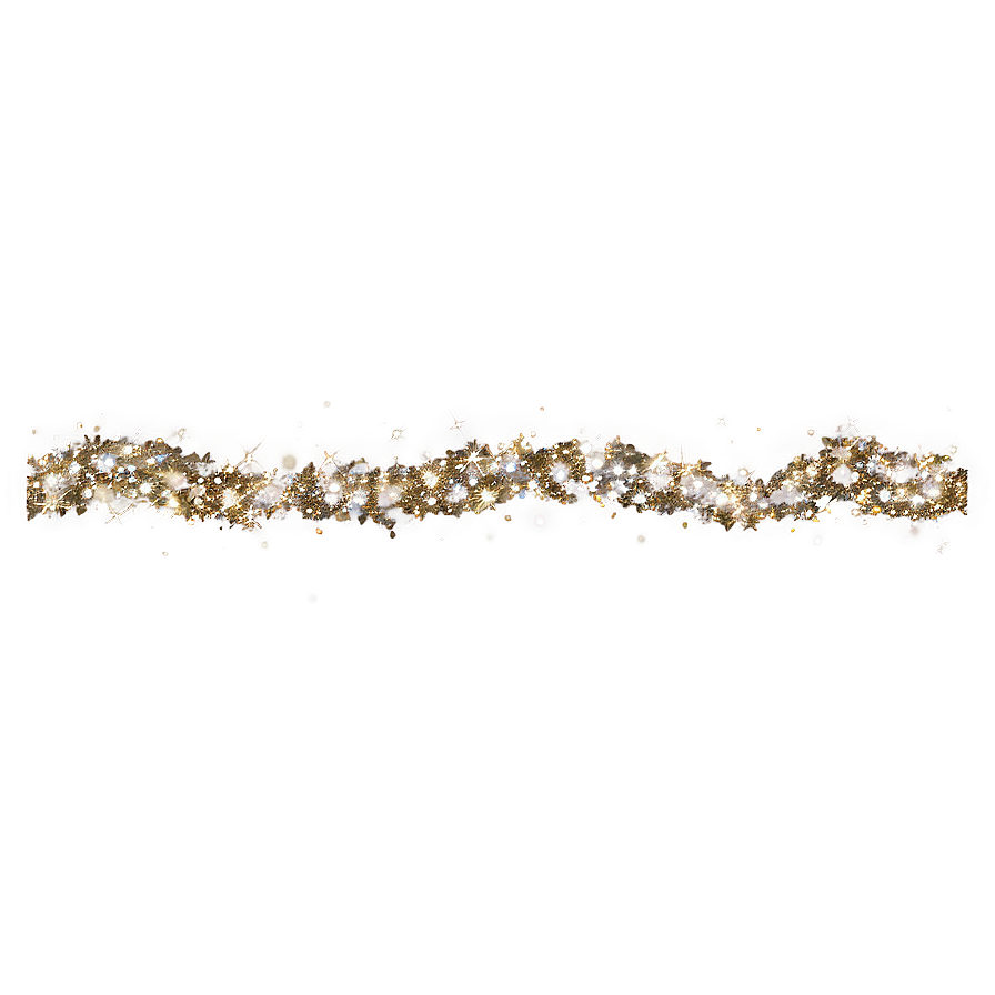 Glitter Decorative Line Png 35 PNG Image