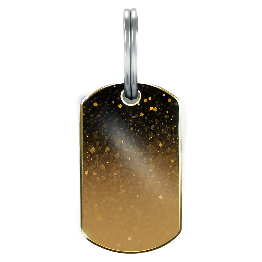 Glitter Dog Tags Png 06212024 PNG Image