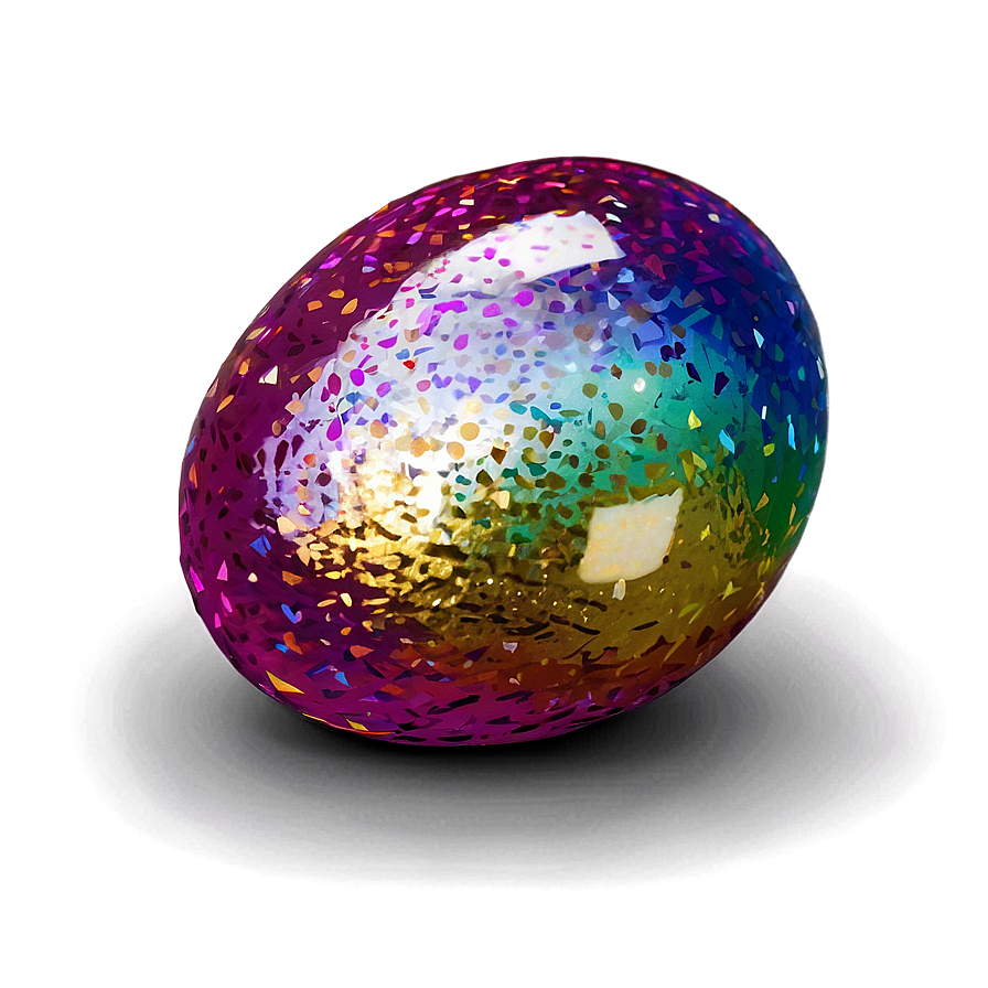 Glitter Easter Egg Png Iir48 PNG Image