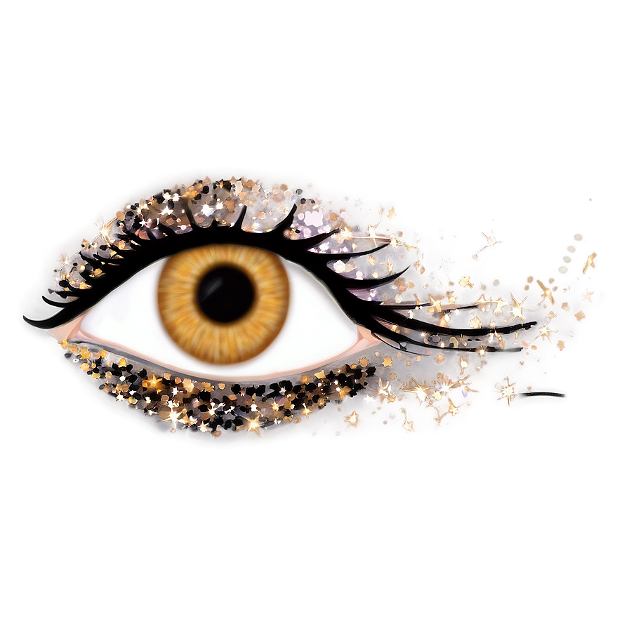 Glitter Eye Twinkle Png 1 PNG Image