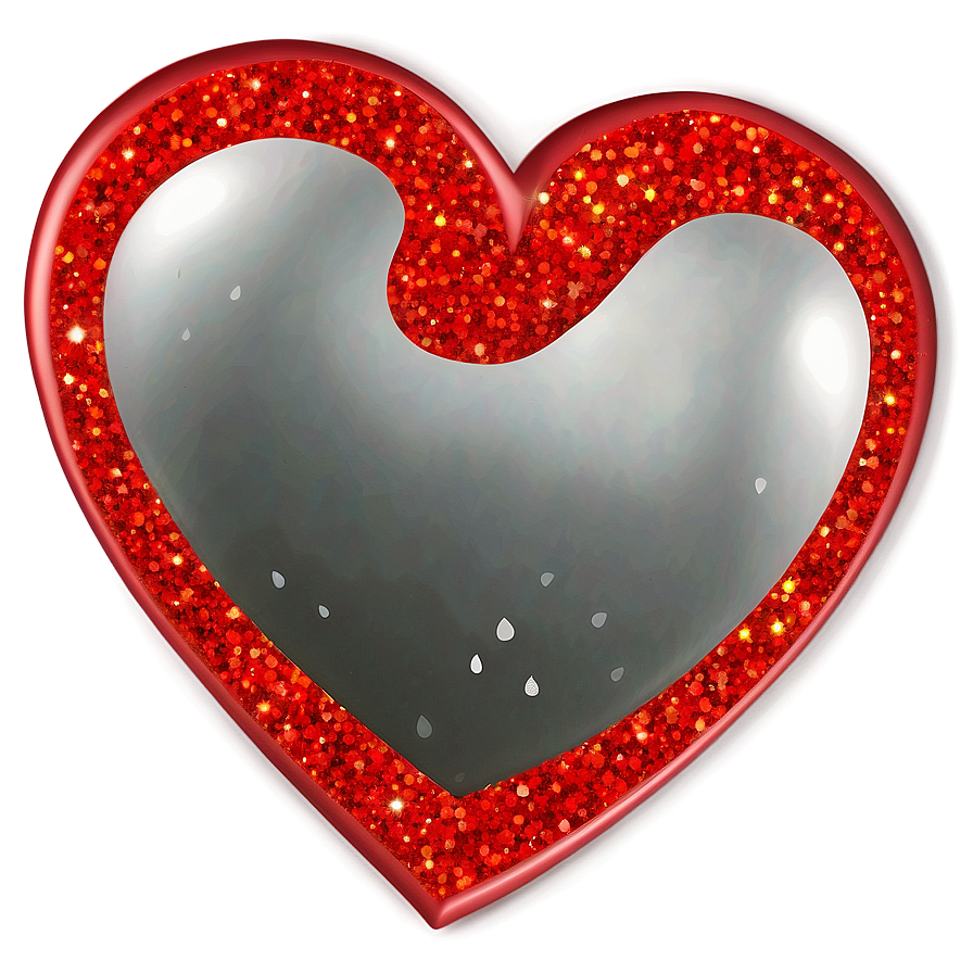 Glitter Heart Clipart Artwork Png 41 PNG Image