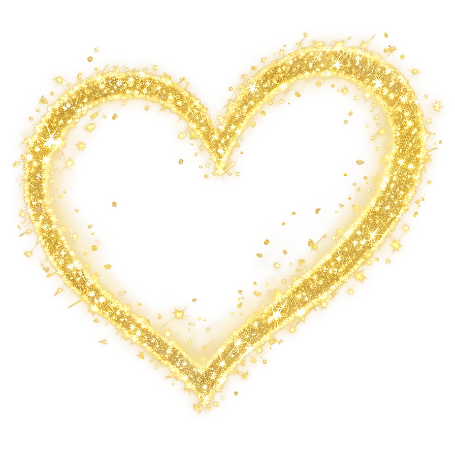 Glitter Heart Graphic Png 06202024 PNG Image