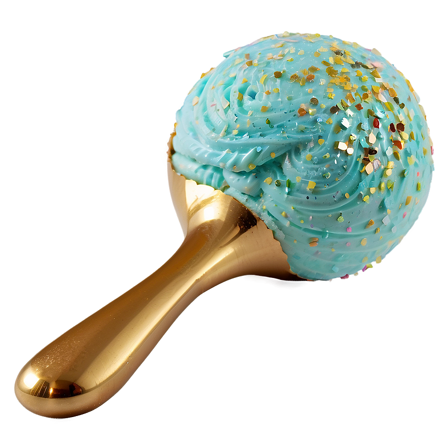 Glitter Ice Cream Scoop Png 06122024 PNG Image