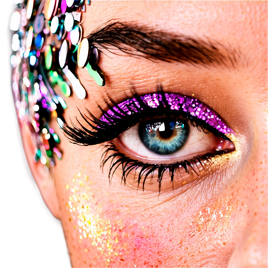 Glitter Infused Lashes Png Lyc62 PNG Image