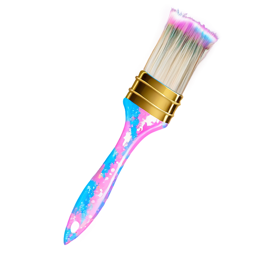 Glitter Paint Brush Png 26 PNG Image