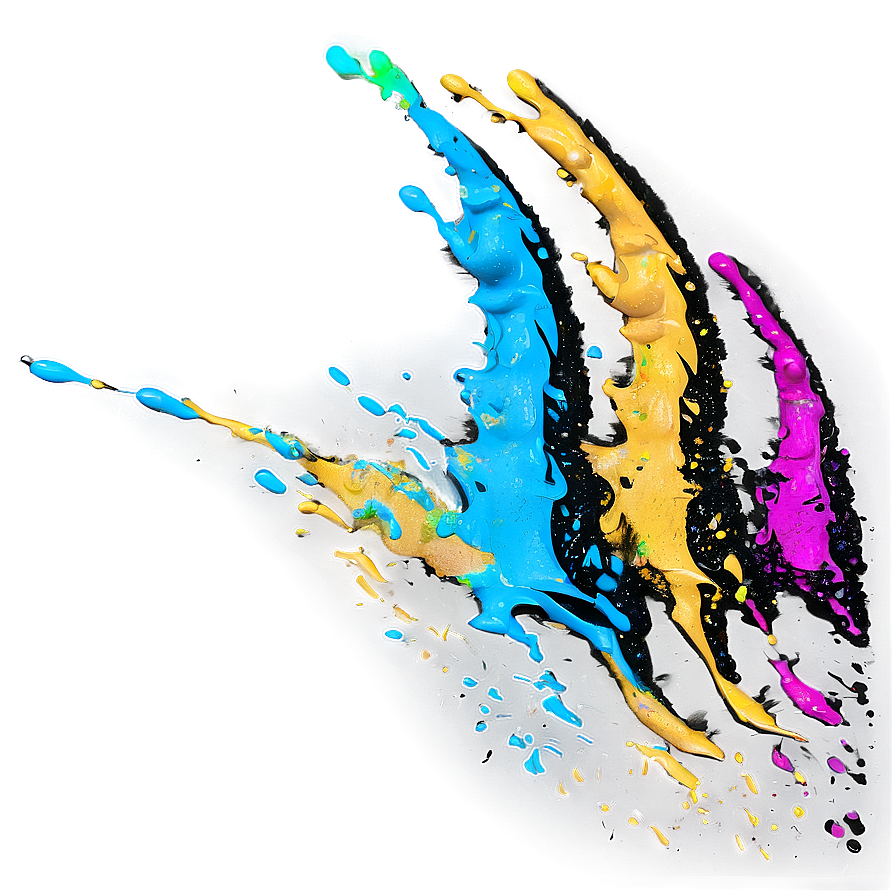 Glitter Paint Splatter Png Nve42 PNG Image