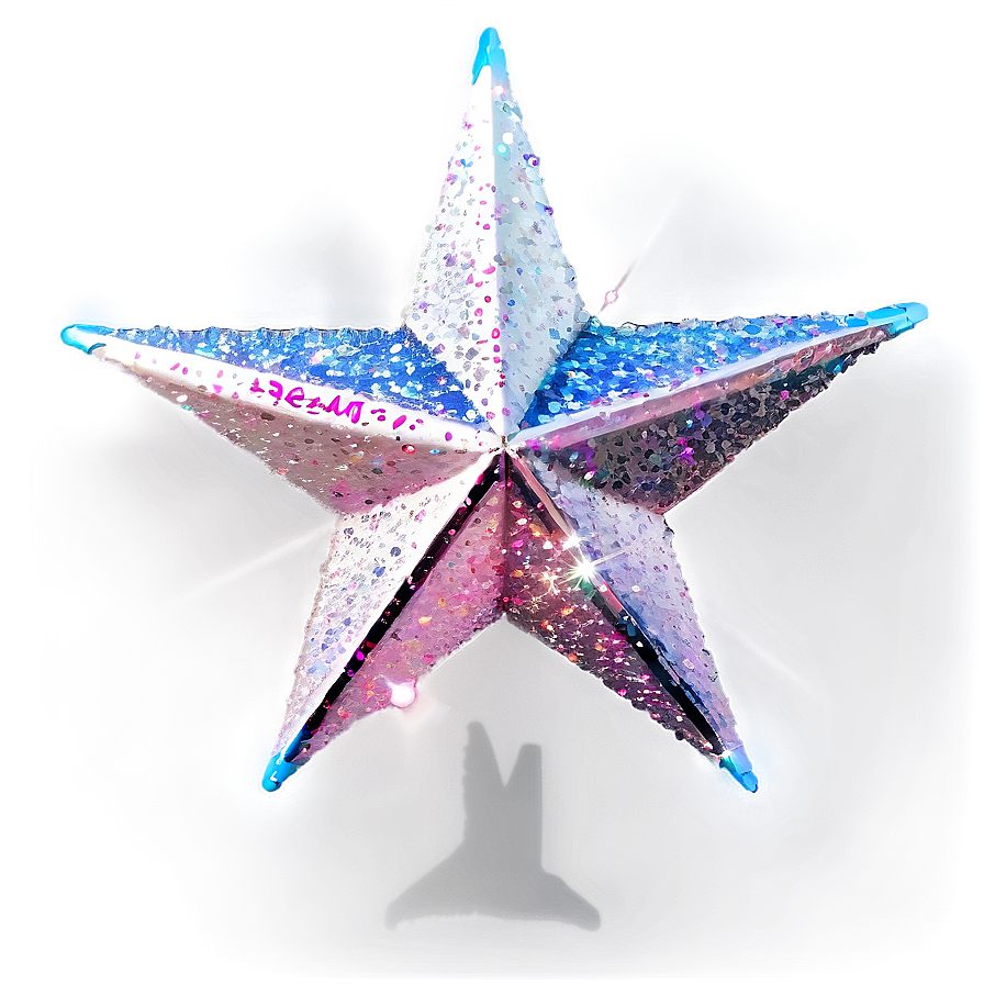 Glitter Star Shine Png 05032024 PNG Image