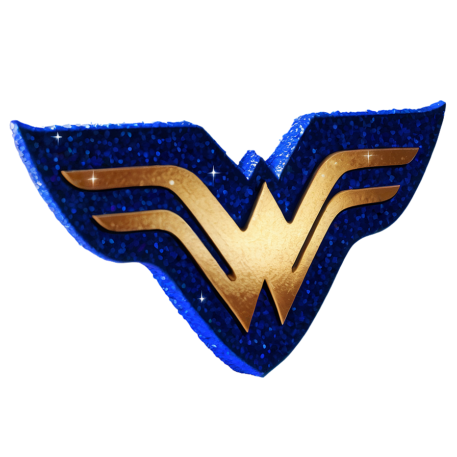 Glitter Wonder Woman Logo Png 05252024 PNG Image