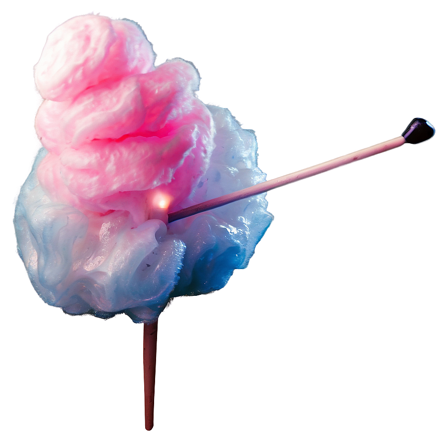 Glittering Cotton Candy Fantasy Png 06122024 PNG Image