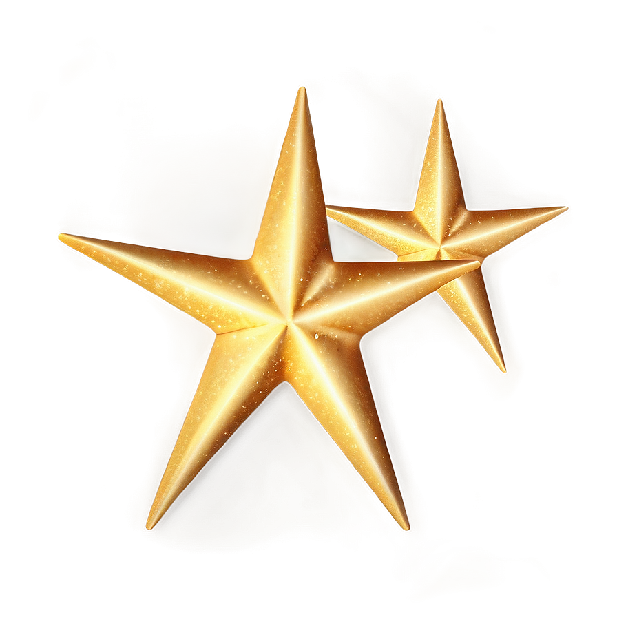 Glittering Gold Stars Png Xoa42 PNG Image