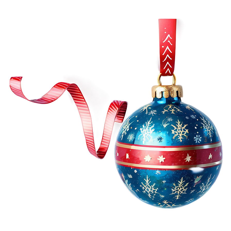 Glittering Happy Holidays Ornament Png 05232024 PNG Image