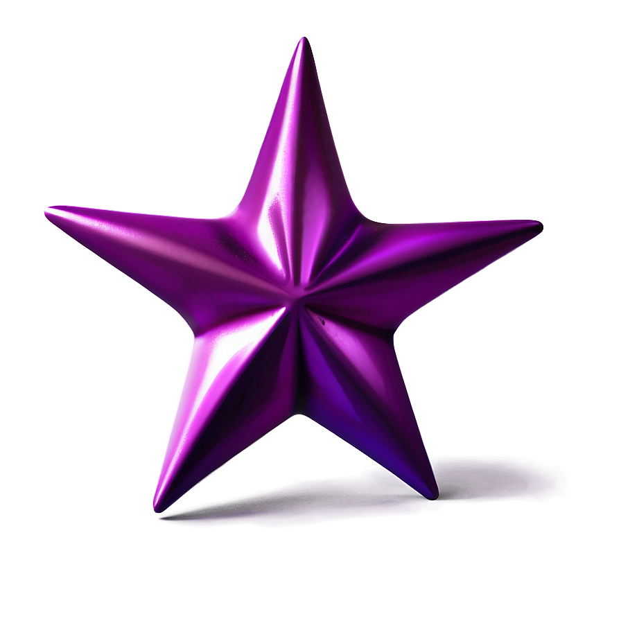 Glittering Purple Star Illustration Png 44 PNG Image