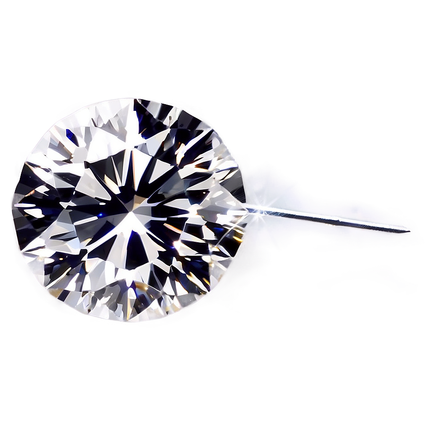 Glittering Round Diamond Png 06282024 PNG Image