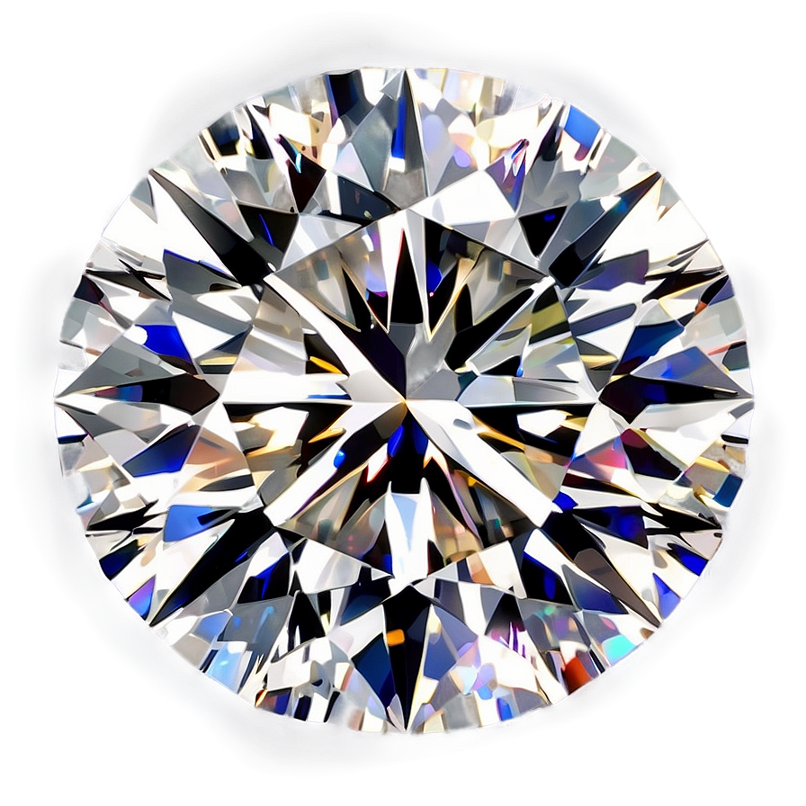 Glittering Round Diamond Png Frc31 PNG Image