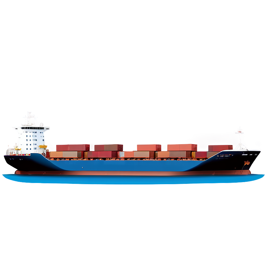 Global Cargo Ship Png Pyp84 PNG Image