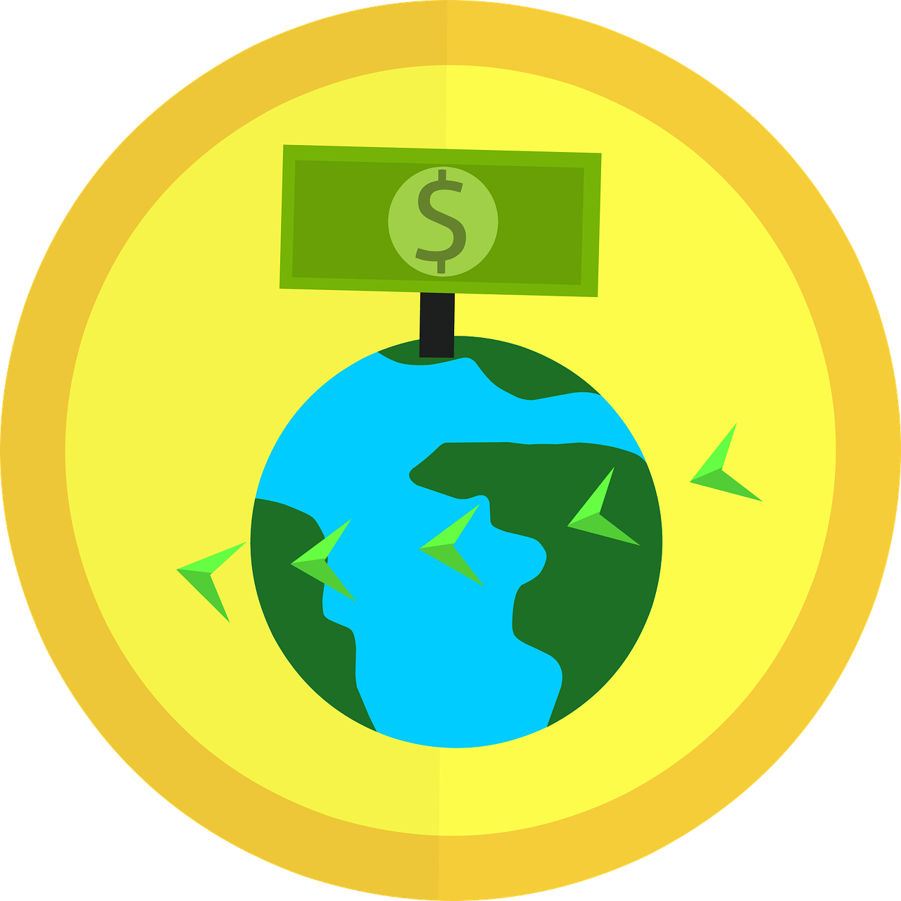 Global Cryptocurrency Dominance PNG Image