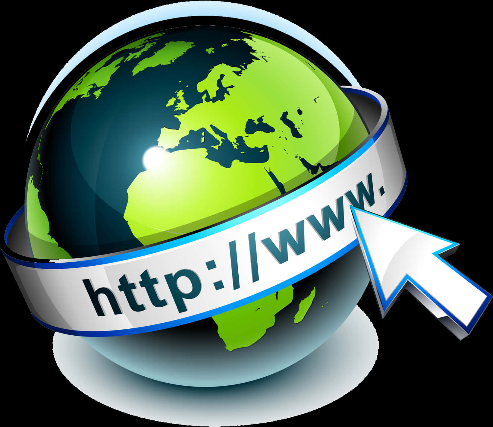 Global Internet Concept PNG Image