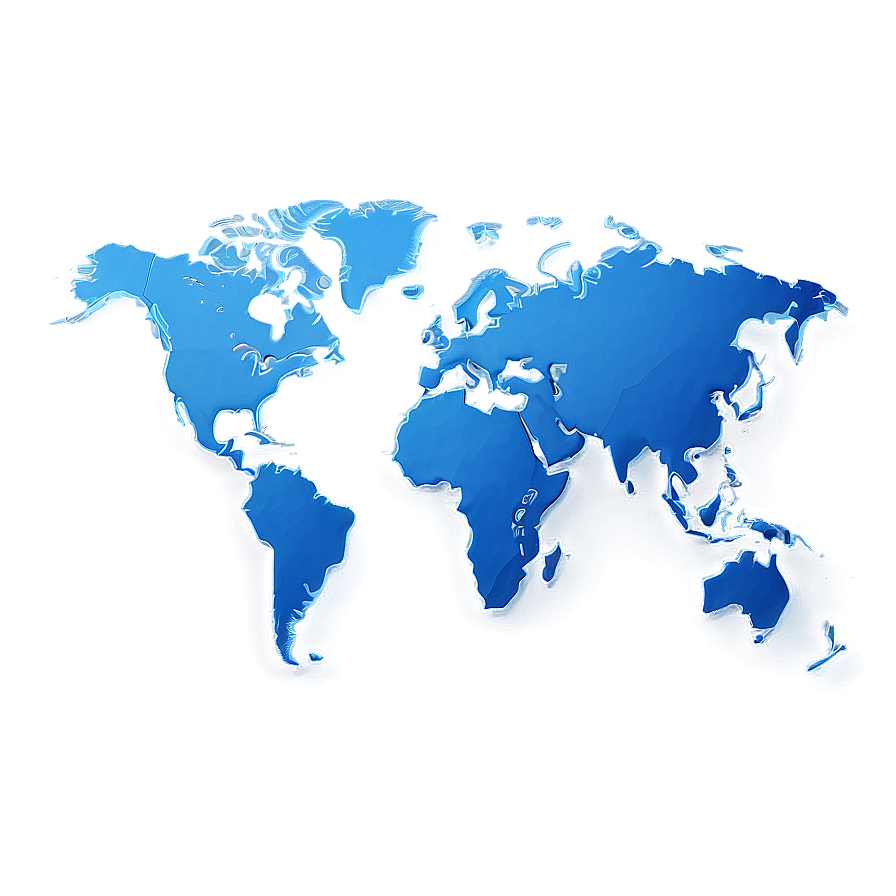 Global Map Png Qmb1 PNG Image