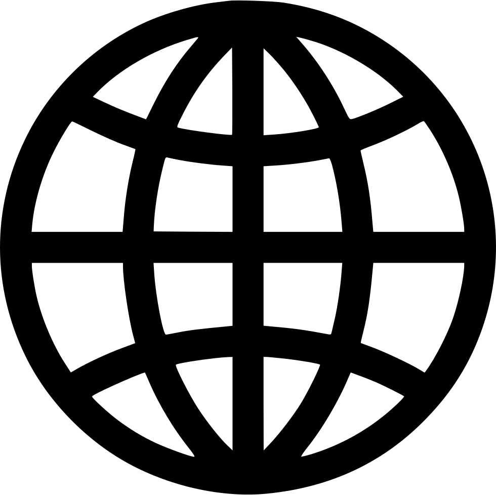 Global Network Icon PNG Image