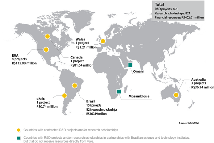 Global Researchand Development Map PNG Image