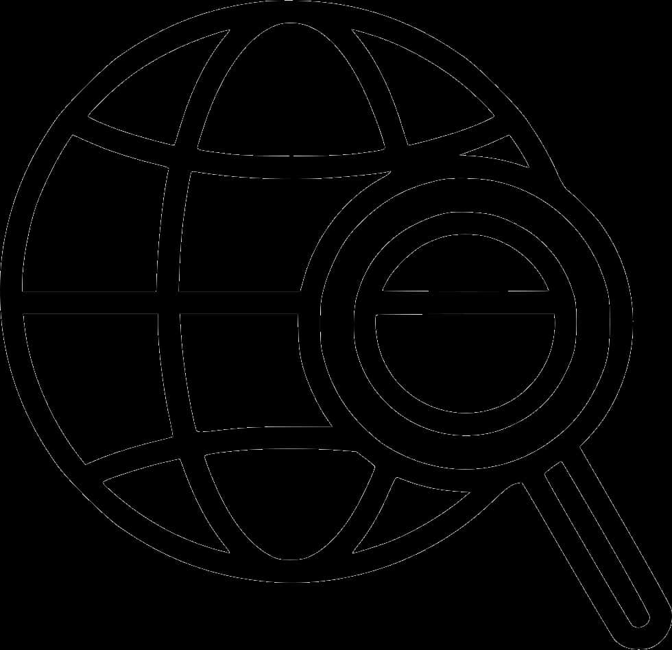 Global Search Icon PNG Image