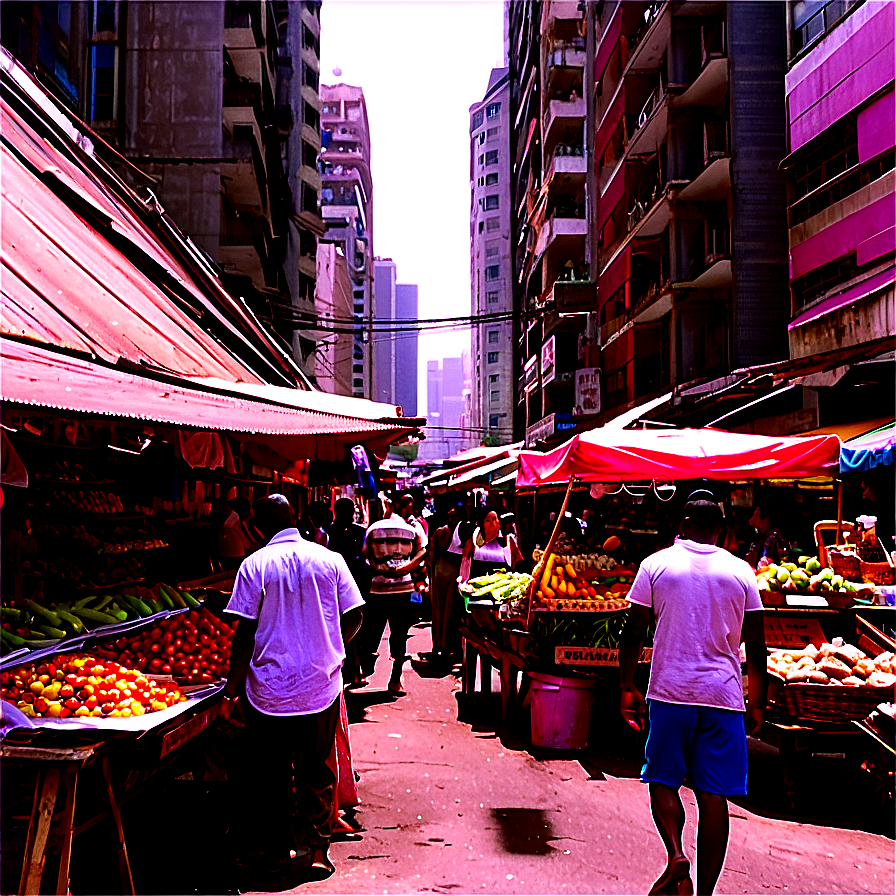 Global Street Market Png 06252024 PNG Image