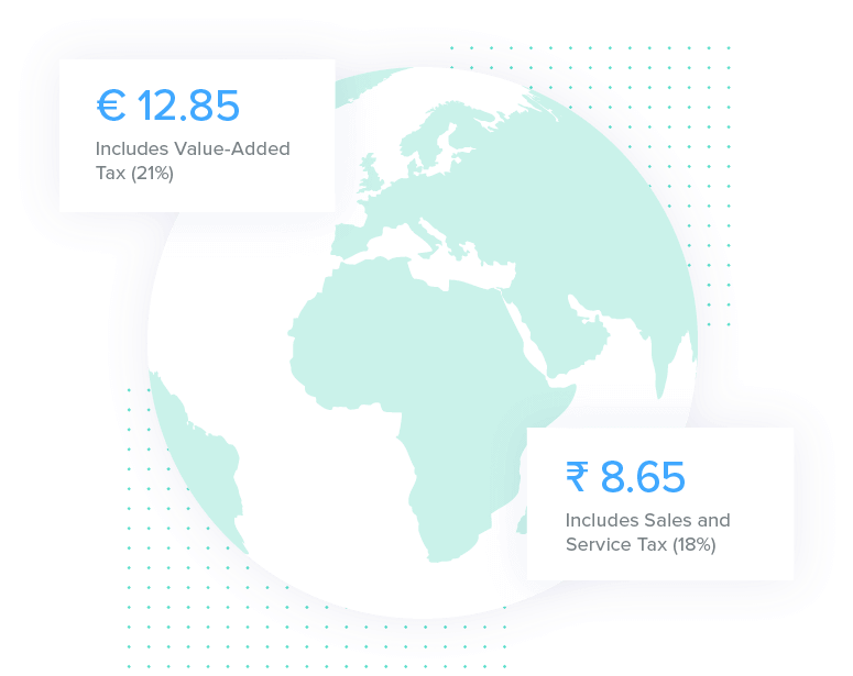 Global Tax Comparison Graphic PNG Image