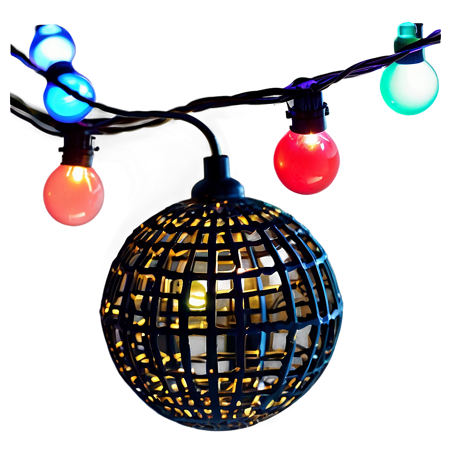 Globe String Lights Png 05252024 PNG Image