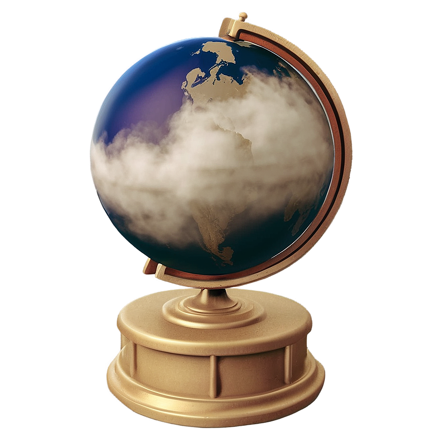 Globe With Clouds Png 51 PNG Image