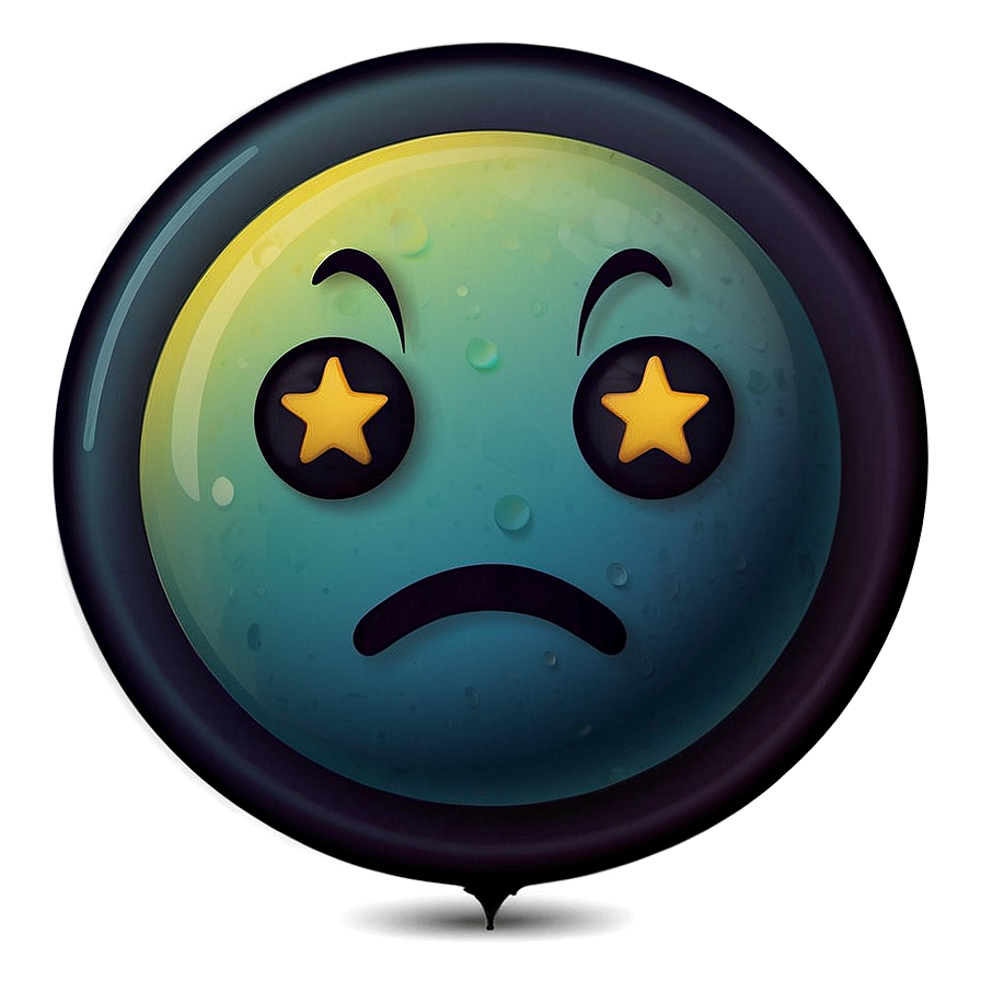 Gloomy Emoji Png Xxf PNG Image